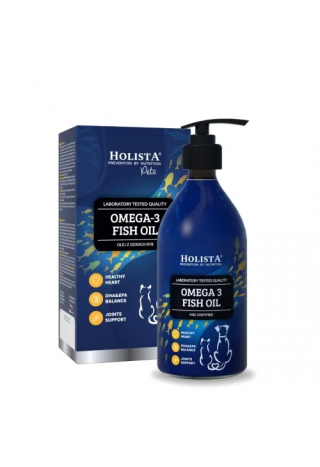 Olej HOLISTA Omega3 dla psa i kota 500ml