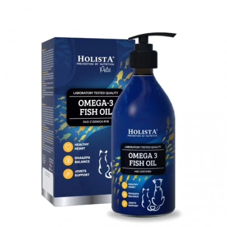 Olej HOLISTA Omega3 dla psa i kota 500ml