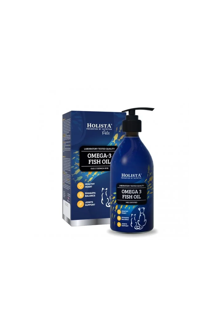 Olej HOLISTA Omega3 dla psa i kota 500ml