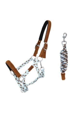 Kantar z uwiązem QHP Dachshund