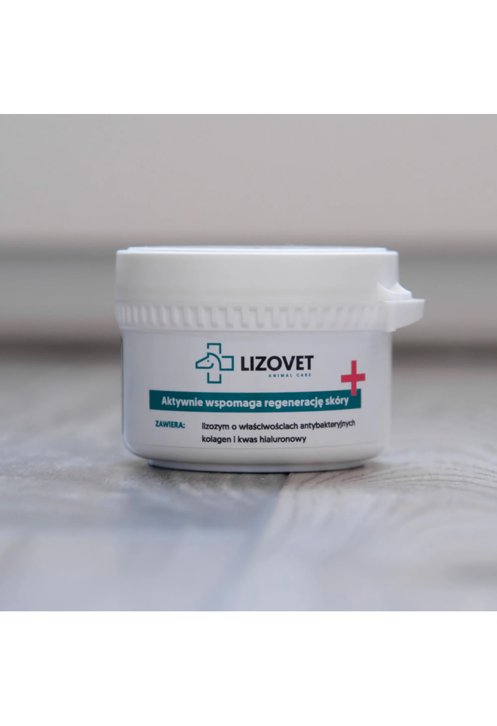 Maść na rany LIZOVET przeciw bakteryjna 150ml