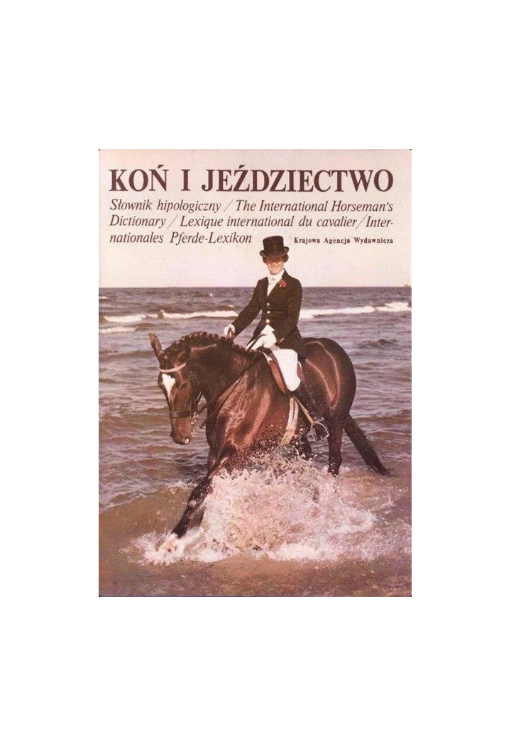 Książka "Koń i jeździectwo – słownik hipologiczny"