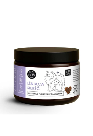 Przysmaki Funkcyjne WOW!PETS Dla Kotów na Sierść 100g