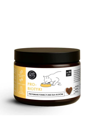 Probiotyk dla Kotów WOW!PETS W Formie Smaczków 100g