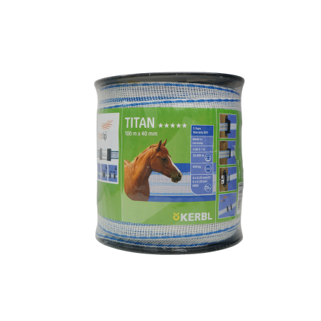 Taśma ogrodzeniowa KERBL Titan 40mmx100m