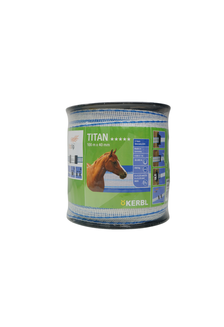 Taśma ogrodzeniowa KERBL Titan 40mmx100m