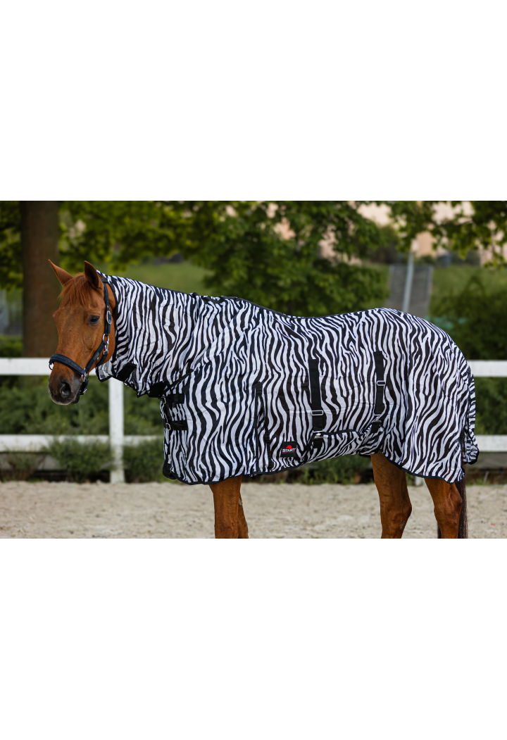 Derka siatkowa START Zebra z szyją + klapa na brzuch