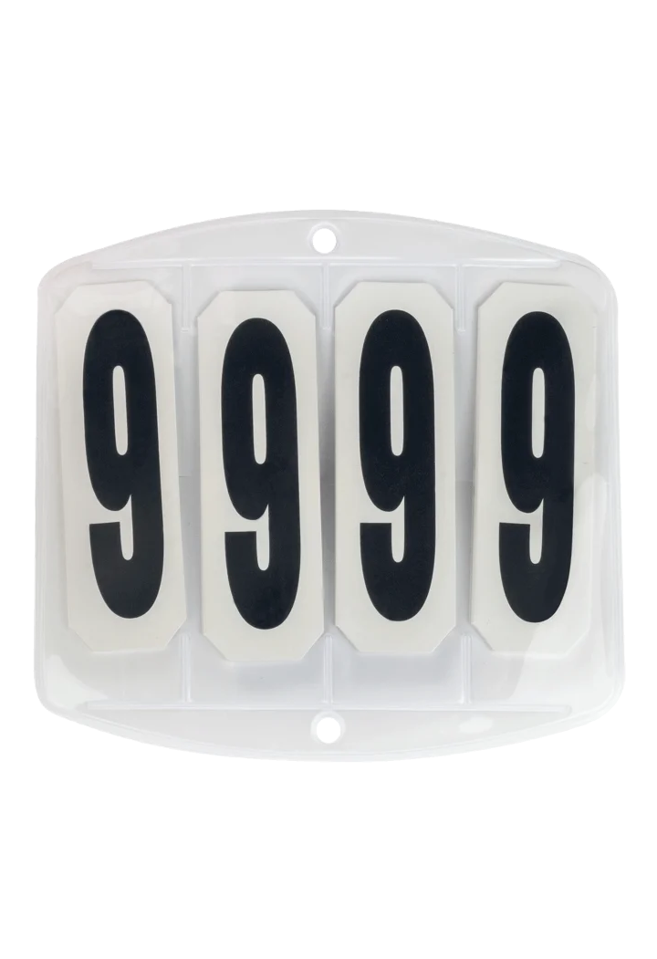 Numerki startowe na czaprak WALDHAUSEN 4 numery