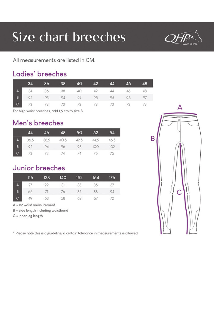 Legginsy QHP Eden FullGrip damskie