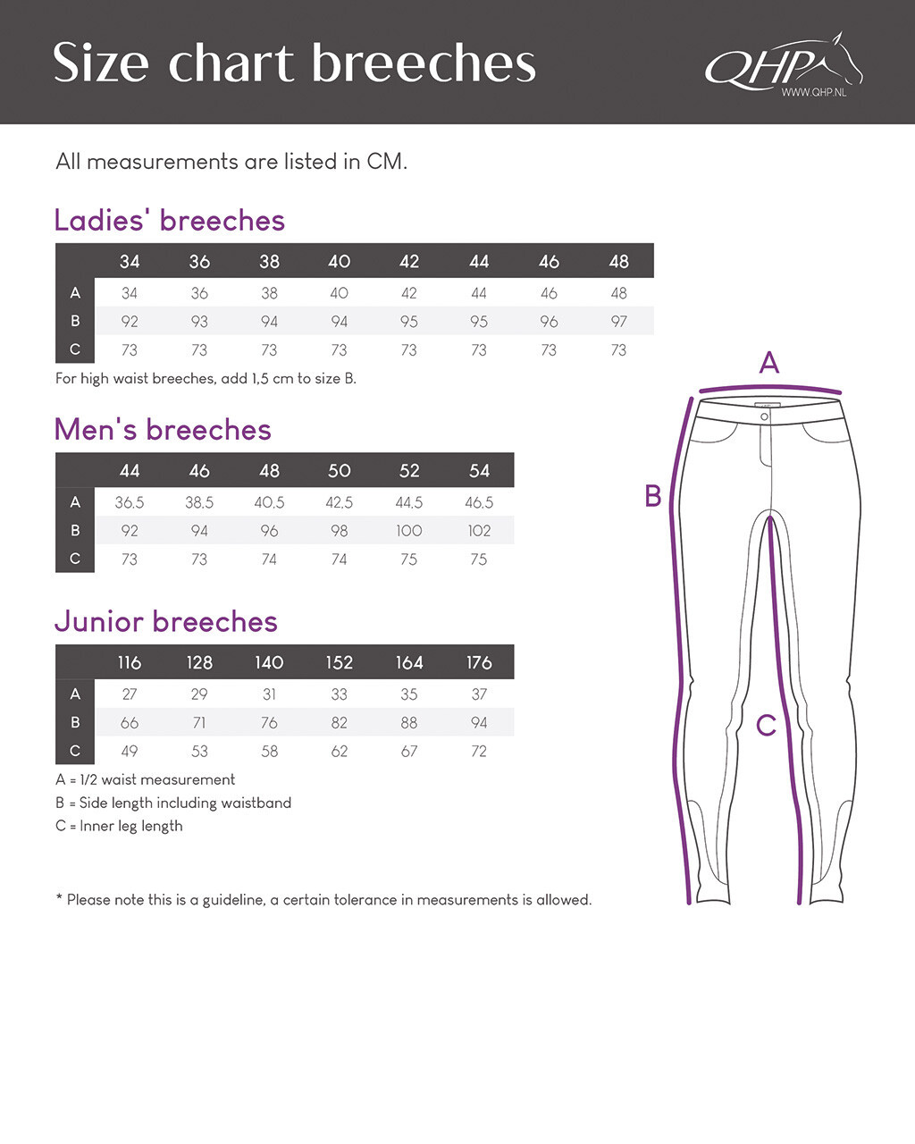 Legginsy QHP Eden FullGrip damskie