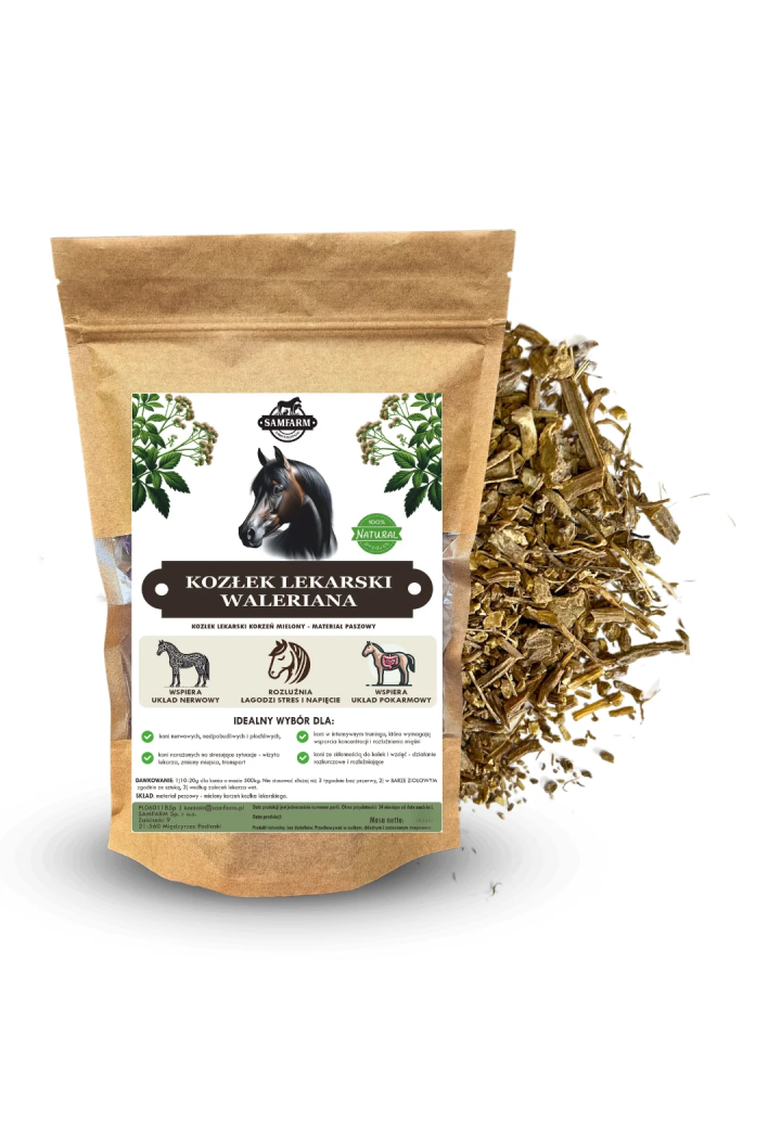 Kozłek lekarski SAMFARM 500g