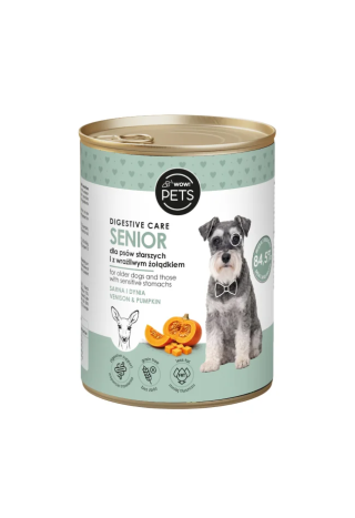 Karma WOW!PETS Dla Psów Senior Sarna & Dynia 400g