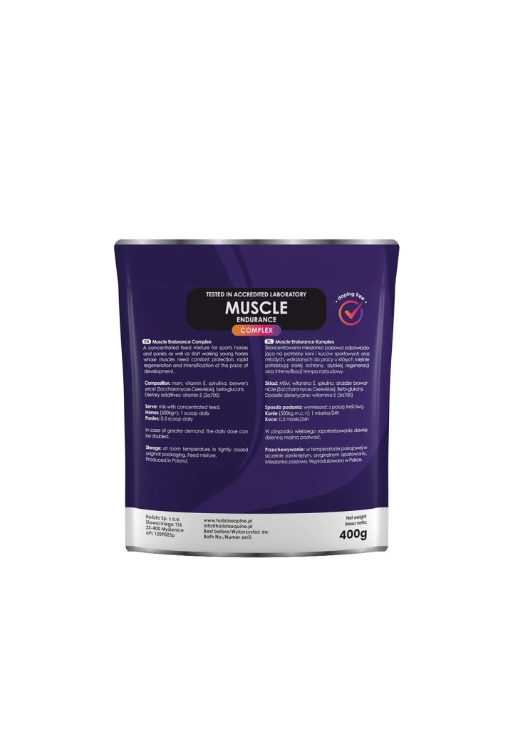 Suplement HOLISTA Muscle Endurance Complex 400g