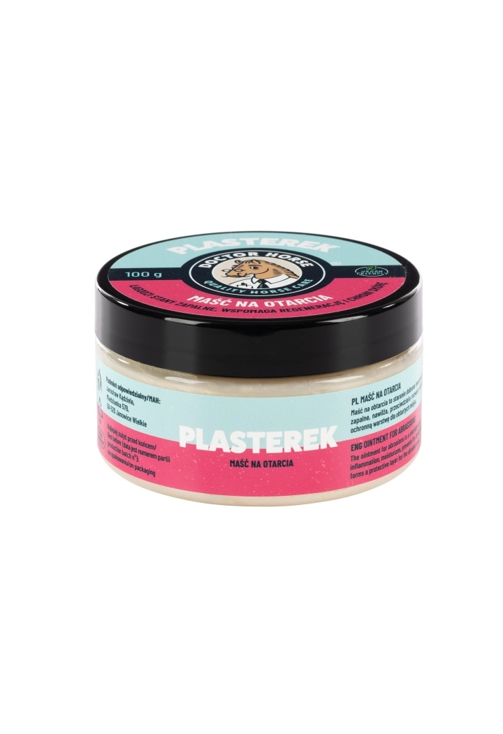 Maść DOCTORHORSE na otarcia Plasterek 100g