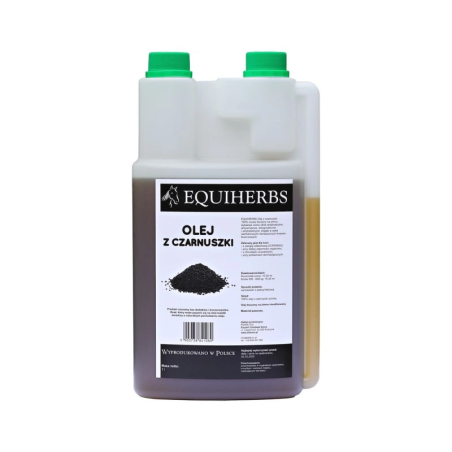 Olej z czarnuszki EQUIHERBS 1l