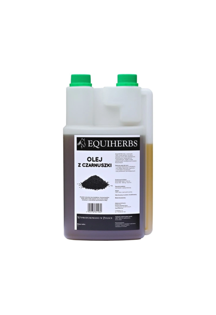 Olej z czarnuszki EQUIHERBS 1l