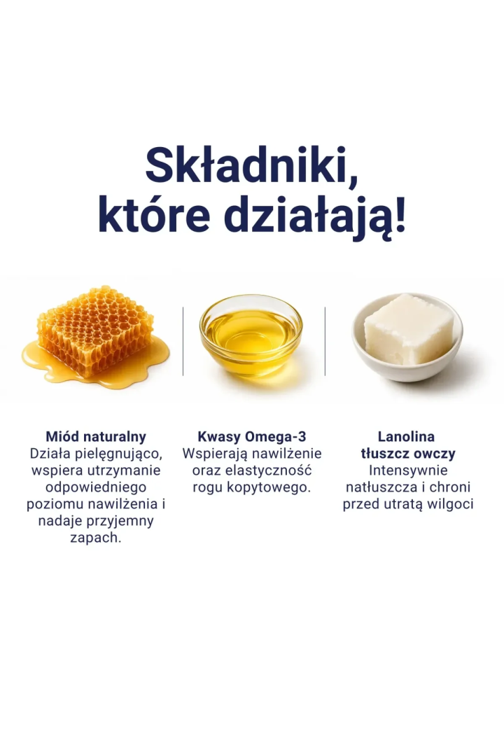Balsam do kopyt HOLISTA BiotinBalm 450ml