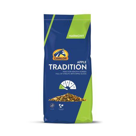 Pasza dla koni Cavalor TraditionApple 20kg musli | Sklep jeździecki Horse-Trade.pl