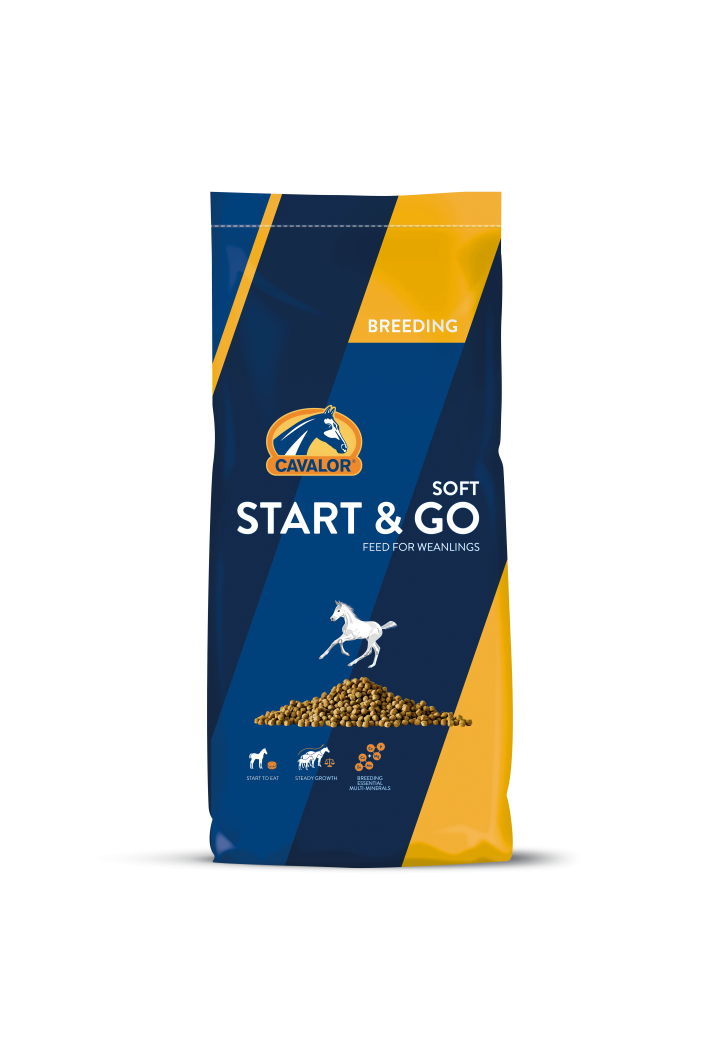Pasza CAVALOR Start&Go granulki z mlekiem 15kg