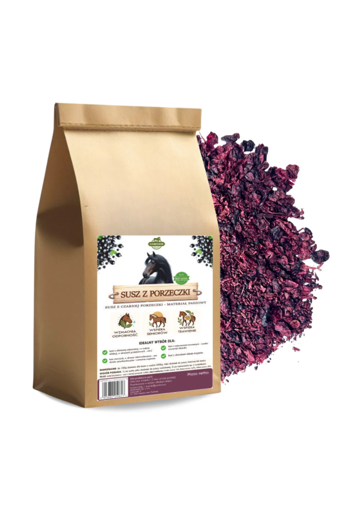 Susz z czarnej porzeczki SAMFARM 1kg