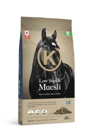 Pasza dla koni wrzodowych KRAFFT Low Starch Muesli 20kg
