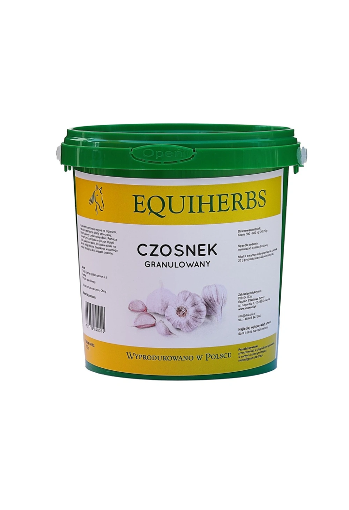 Czosnek EQUIHERBS proszek granulowany
