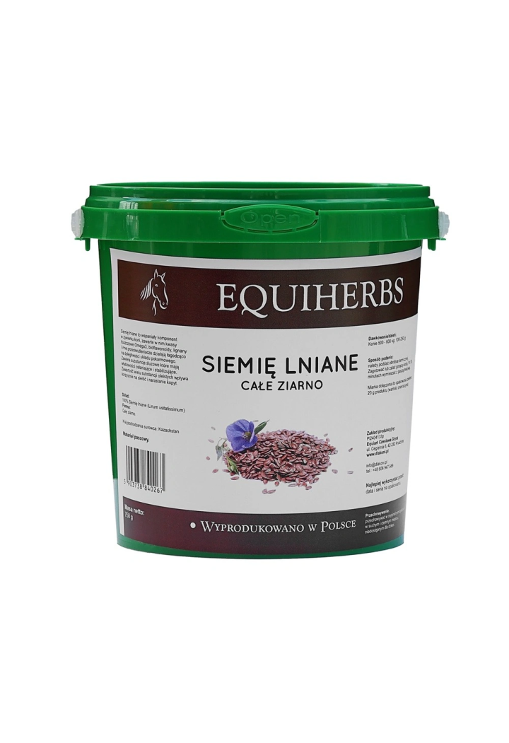Siemię lniane EQUIHERBS