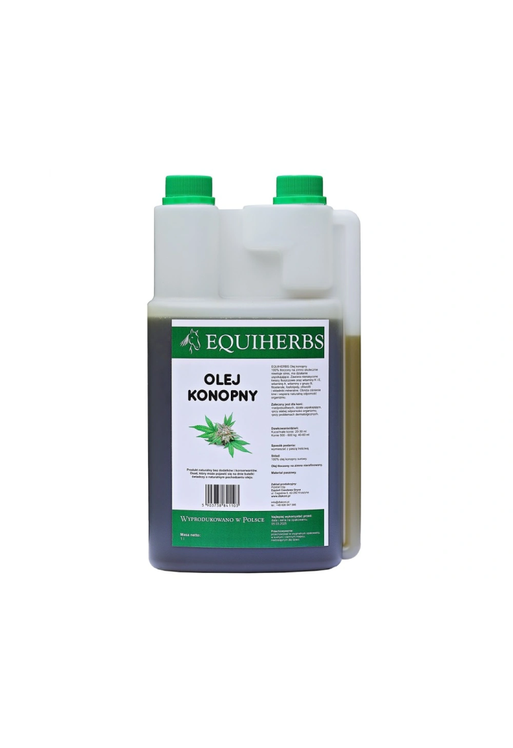 Olej konopny EQUIHERBS 1l