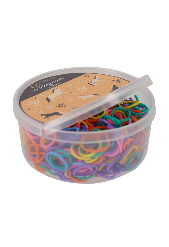 Gumki do grzywy QHP RubberBox multicolor 50g