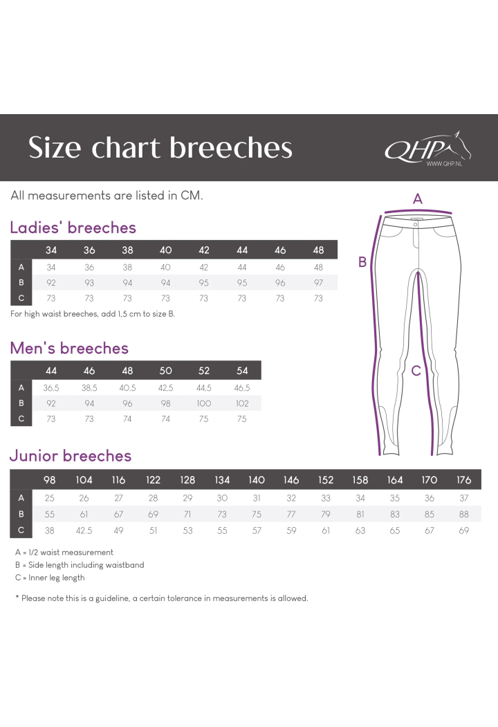 Legginsy QHP Isalyn 26AW młodzieżowe
