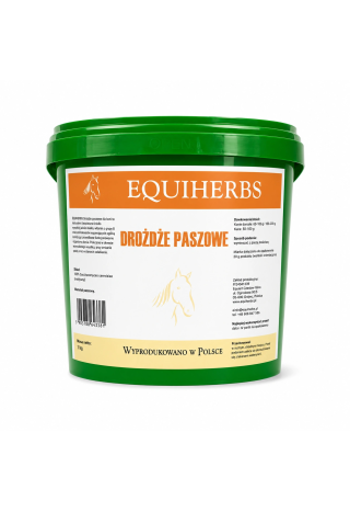 Drożdże paszowe EQUIHERBS 1kg