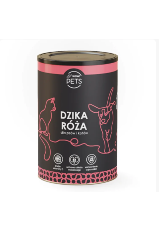 Suplement dla psów i kotów WOW!PETS Dzika Róża