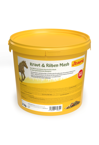 Mesz bezzbożowy JOSERA Kraut&Ruben Mash 2kg | Sklep jeździecki Horse Trade.pl