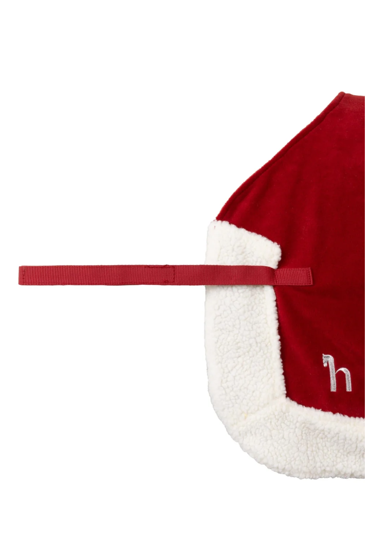 Derka treningowa HORZE Christmas Red