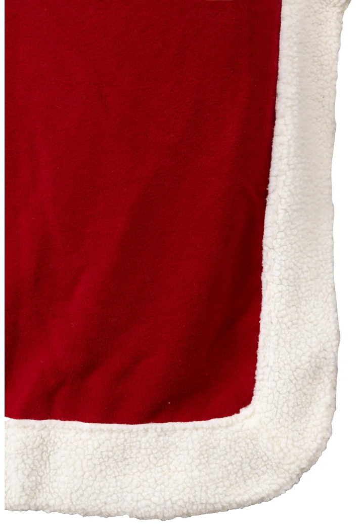 Derka polarowa HORZE Christmas Red 26AW