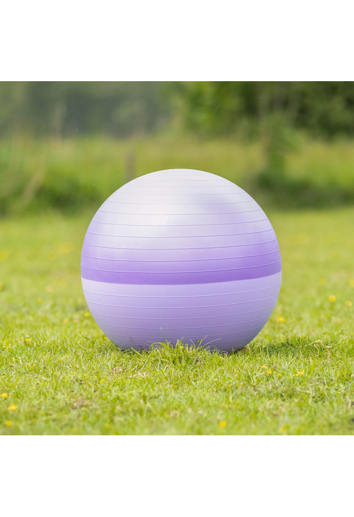 Piłka dla konia QHP Football Two-Tone 75cm