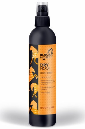 Spray do kopyt BLACK HORSE Dry Hoof 250ml