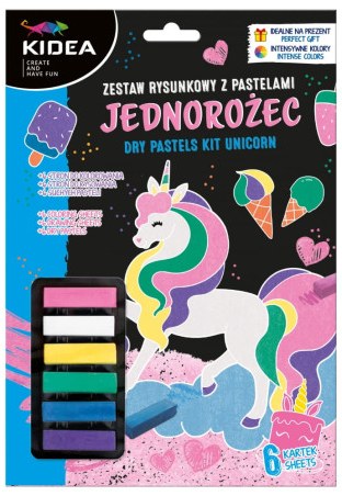 Zestaw rysunkowy DERFORM Jednorożec