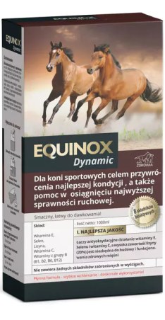 Suplement Equinox Dynamic wzmacniający dla koni 1L
