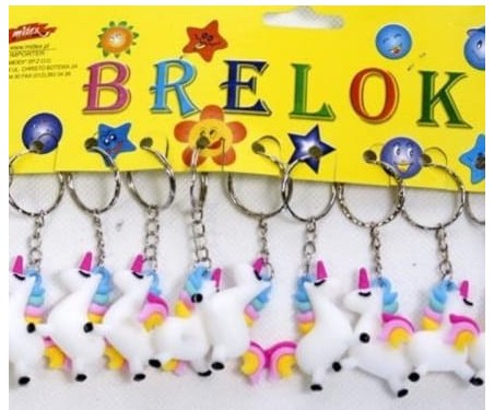 Brelok MIDEX Rainbow Unicorn 5cm