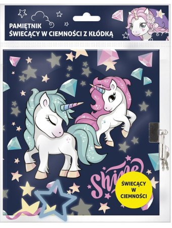 Pamiętnik DERFORM Jednorożec14 160x170