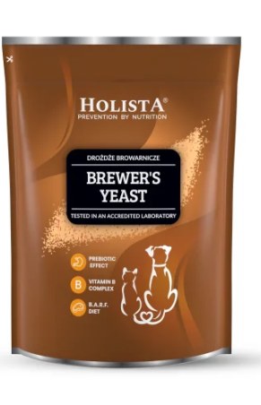 Drożdże HOLISTA Brewer'sYeast dla psa i kota 800g