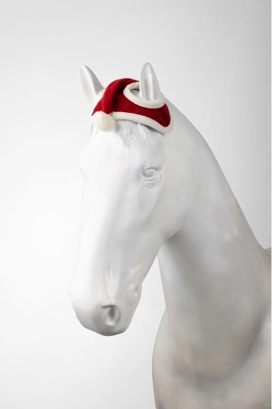 Czapka dla konia HORZE Christmas Hat