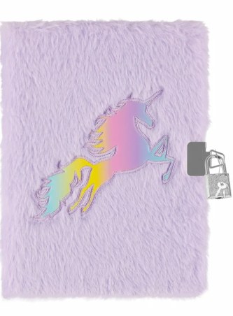 Pamiętnik pluszowy STARPAK Unicorn A5