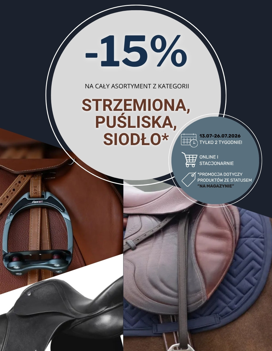 -15% STRZEMIONA, PUŚLISKA, SIODŁO